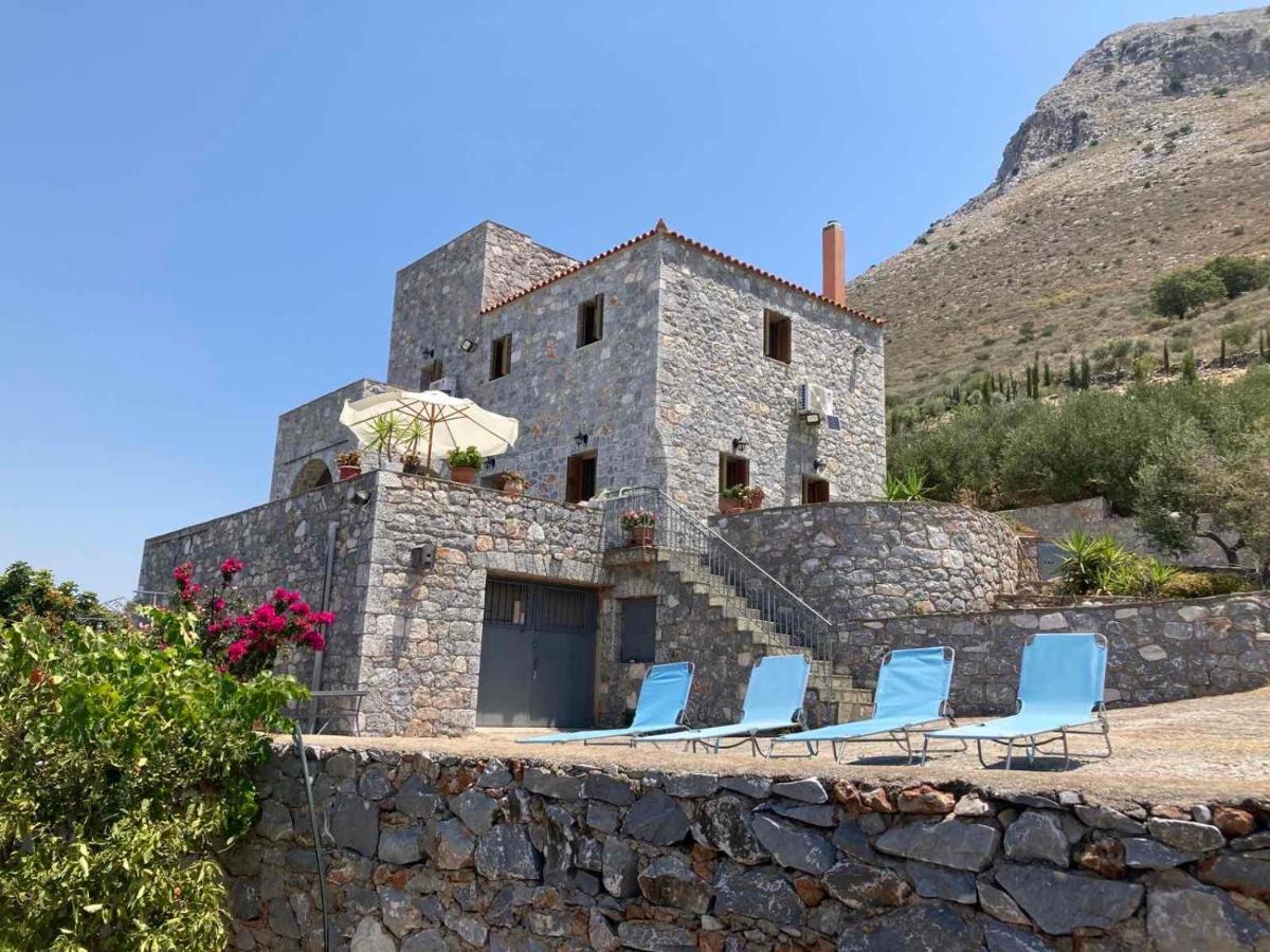Πύργος Παραδοσιακός Με Μαγευτική Θέα - Villa Traditional Tower With Amazing Sea View Areopoli Esterno foto